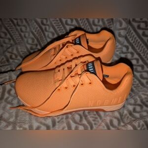 New W/Out Tags NOBULL Women's  Bright Orange Mesh Trainers